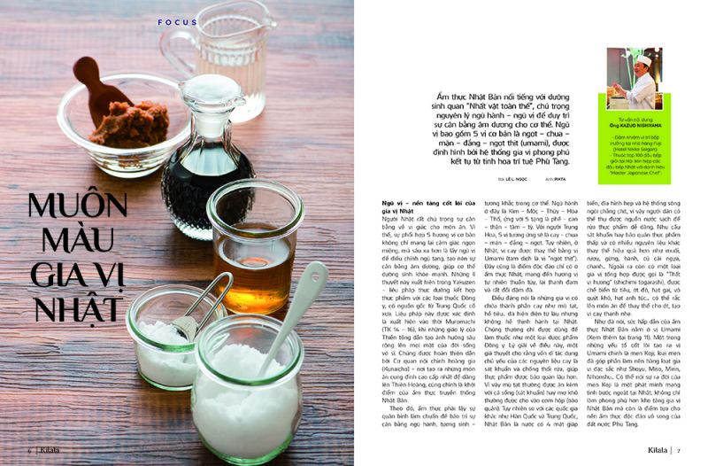 muôn màu gia vị Nhật